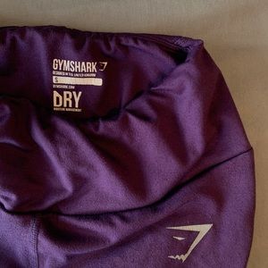 Purple Gym shark Leggings with pockets